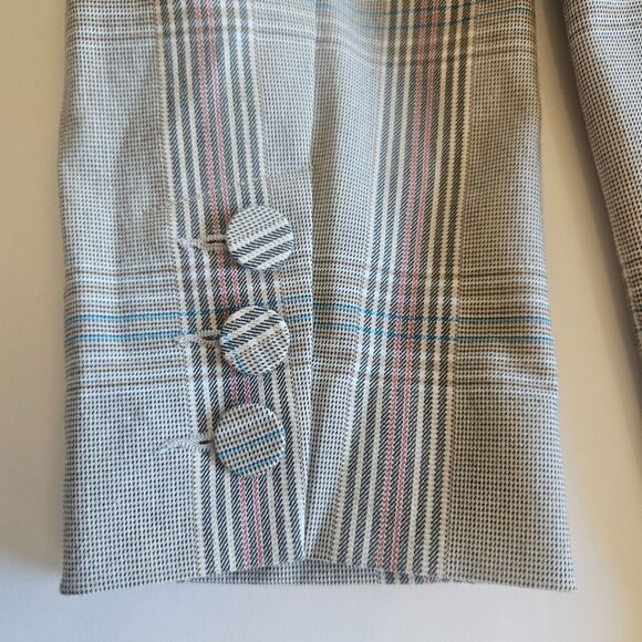 NEW CABI Sz 8 Sleuth Structured Blazer Cranbury Crush Long Double Breasted - Picture 10 of 12